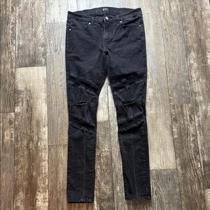 CARRE PARIS FRANCE 1789,  Men's Black Skinny Jeans, Size 32